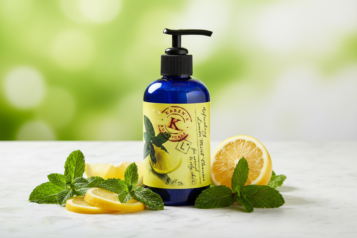Refreshing Lemon Mint Cleanser: The Perfect Solution for Normal to Oily Skin