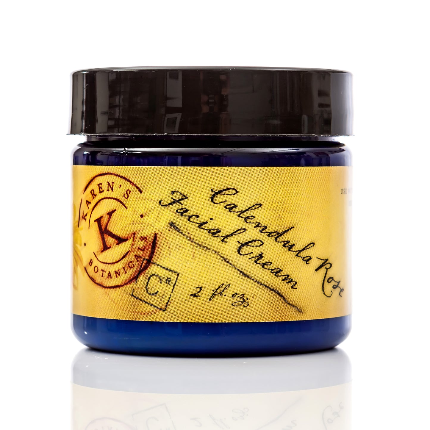 Calendula Rose Facial Cream, Moisturizer for Sensitive Skin