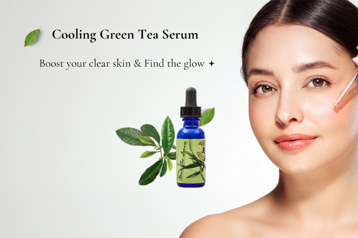 Cooling Green Tea Serum Banner