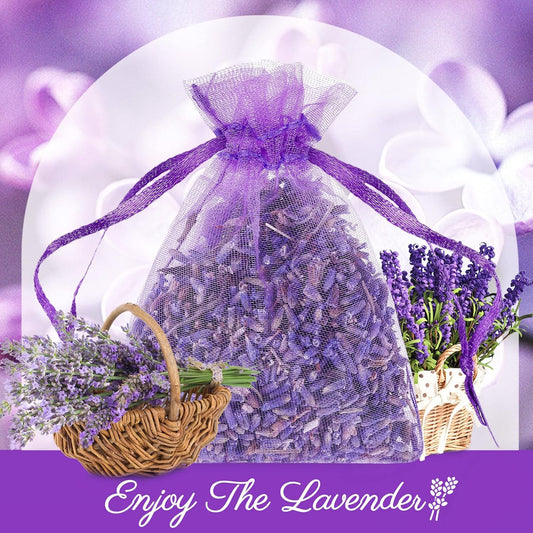 Organic Lavender Sachets - 12 Bags